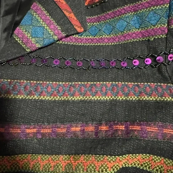 coldwater creek Black denim blazer jacket - Picture 7 of 10